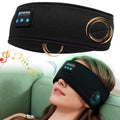 Enjoying Headband Bluetooth headphone.