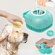 New Bath Massage Brush Bathroom for Puppy